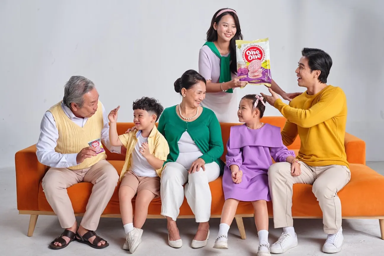 One One Introduces New Purple Sweet Potato Rice Crackers